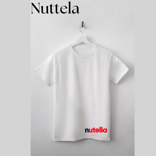 Tričko s ukázkovým potiskem loga Nutella