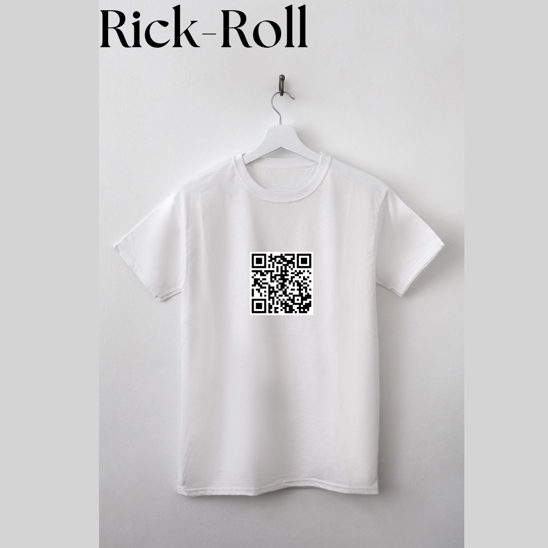 Tričko s ukázkovým potiskem QR